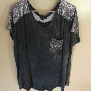 Sequin top